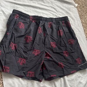 Columbia Texas A&M Swim trunks. Like new condition!